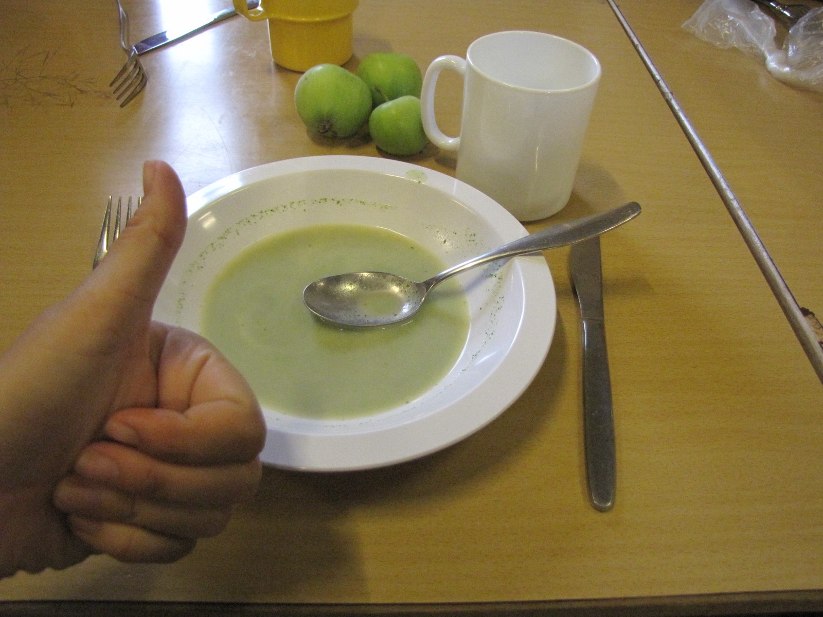 Brændenældesuppe mums