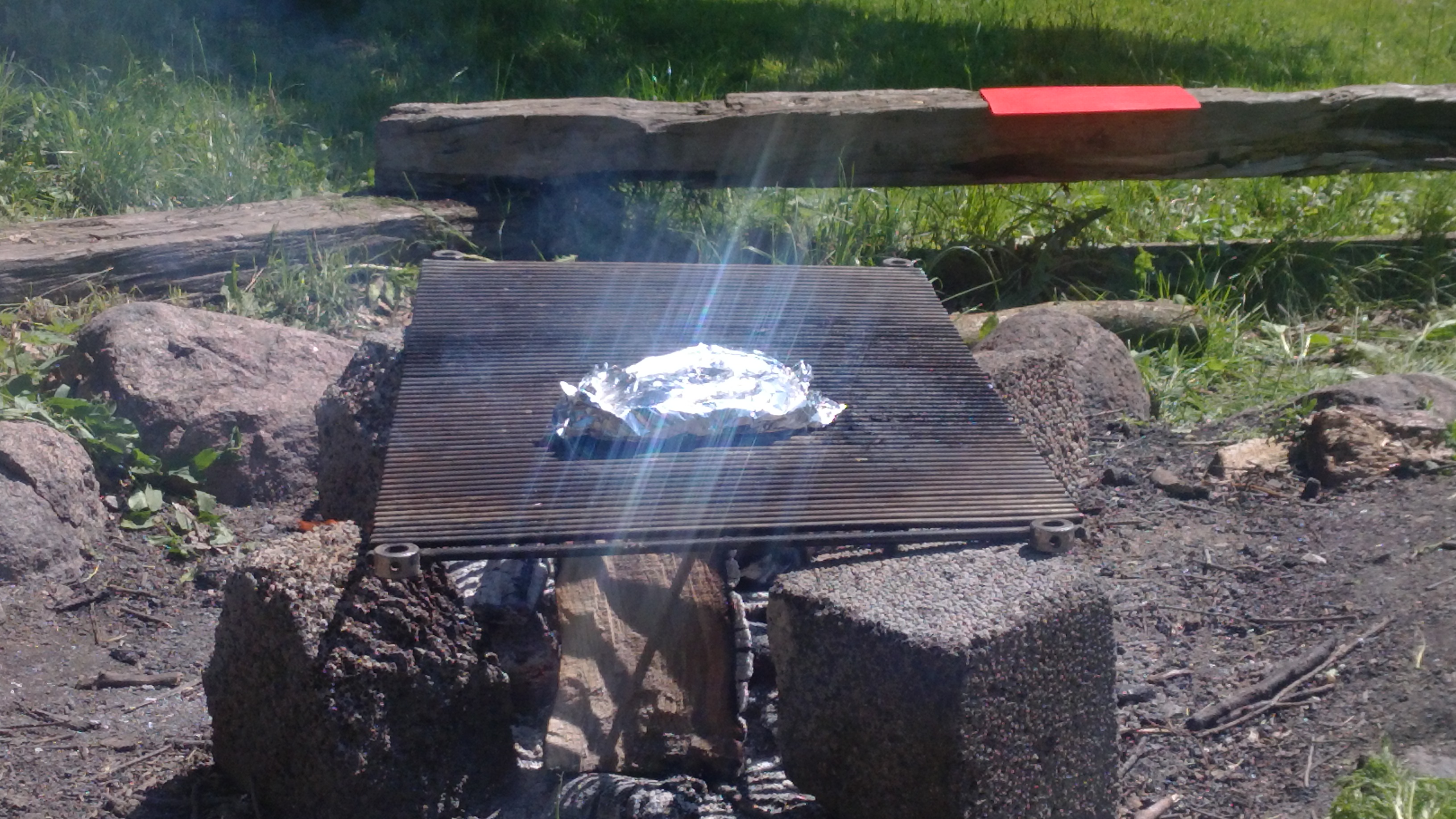 Solstråler i pizzaen