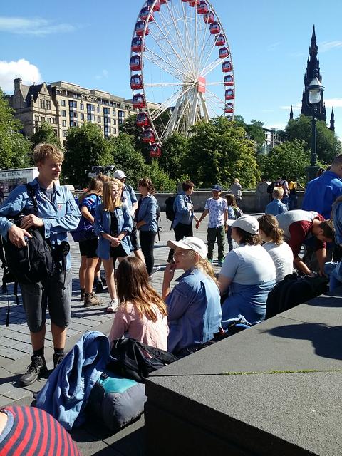 Hurtig pause inden Byløbet