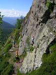 Dag 8 - Fredag - Klippeklatring, svævebane, mountainbike, Ringenes herre mv.